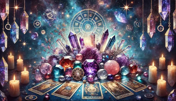 Gems & Crystals :: Zodiac Secrets In Tarot :: Lady Magnate 